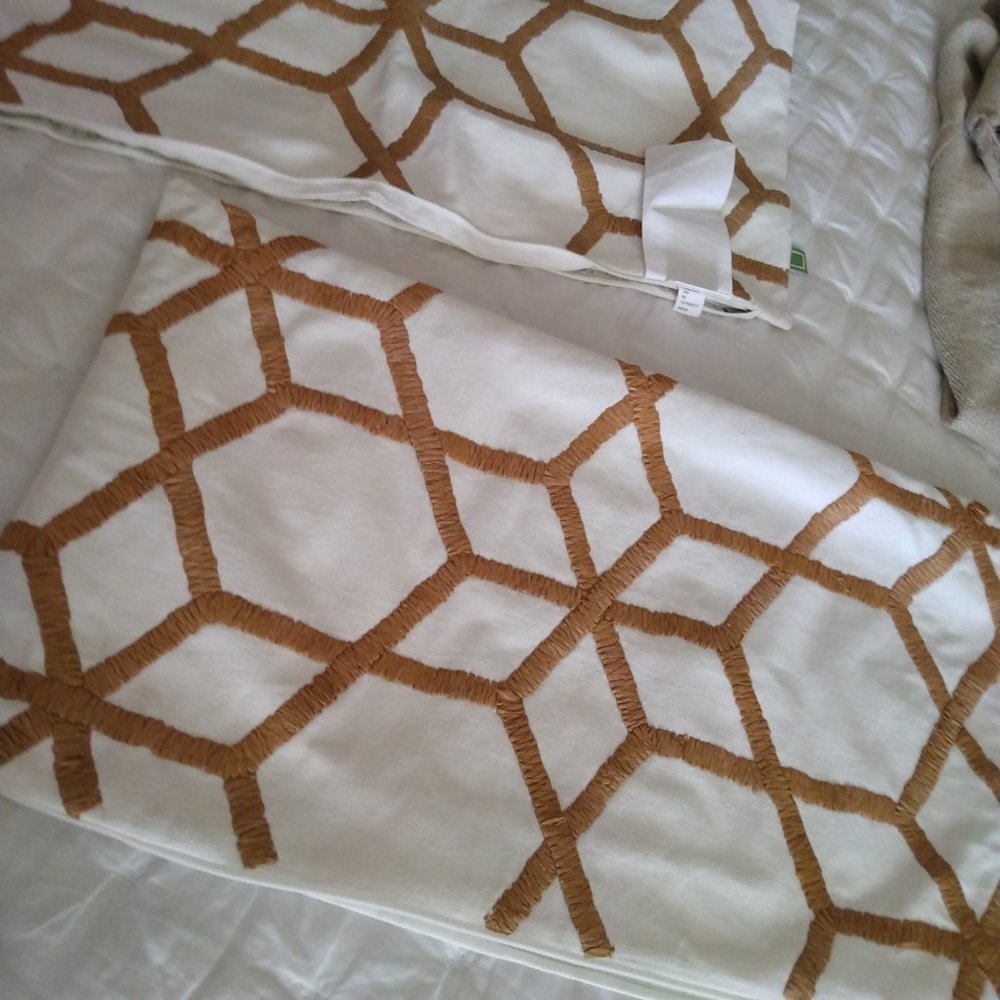 Lumbar pillow cover   1 available, price per cover